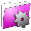 Folder Smart Stripped Icon 128x128 png